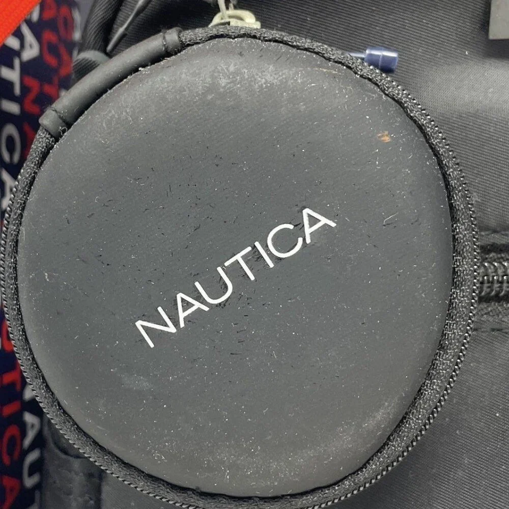 NWT Nautica Backpack, Zip Case, and Key Fob 3 piece set in Gift Box
